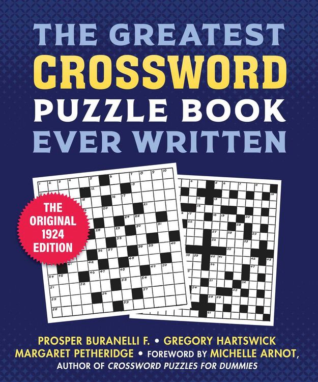 Produktbild: The Greatest Crossword Puzzle Book Ever Written