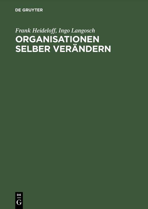 Produktbild: Organisationen selber ver&auml;ndern
