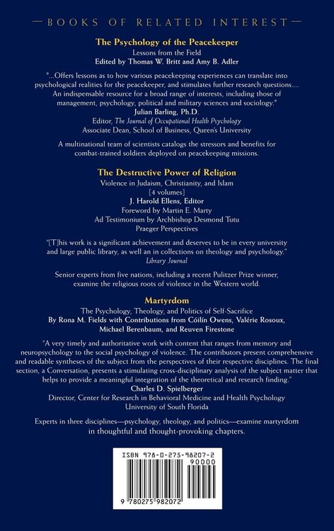 Produktbild: Psychology of Terrorism