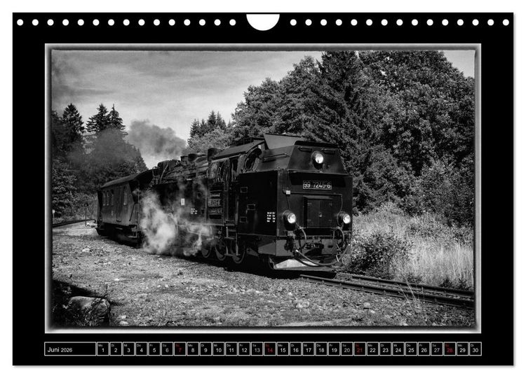 Produktbild: Nostalgie Dampf (Wandkalender 2026 DIN A4 quer), CALVENDO Monatskalender