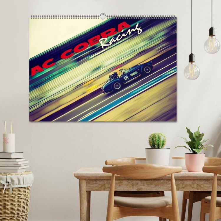 Produktbild: AC Cobra - Racing (Wandkalender 2026 DIN A2 quer), CALVENDO Monatskalender