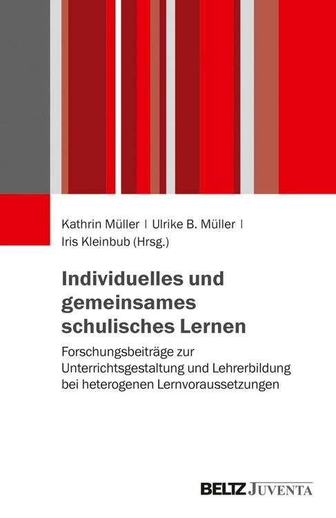 Produktbild: Individuelles und gemeinsames schulisches Lernen