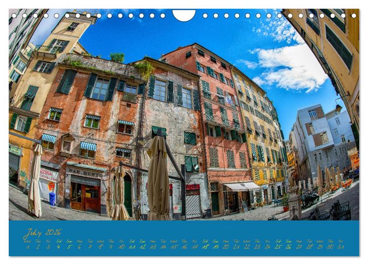 Produktbild: Riviera &ndash; Cote d&rsquo;Azur France and Liguria Italy (Wall Calendar 2026 DIN A4 landscape), CALVENDO 12 Month Wall Calendar