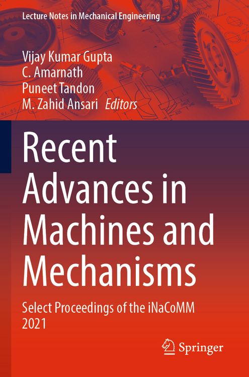 Produktbild: Recent Advances in Machines and Mechanisms