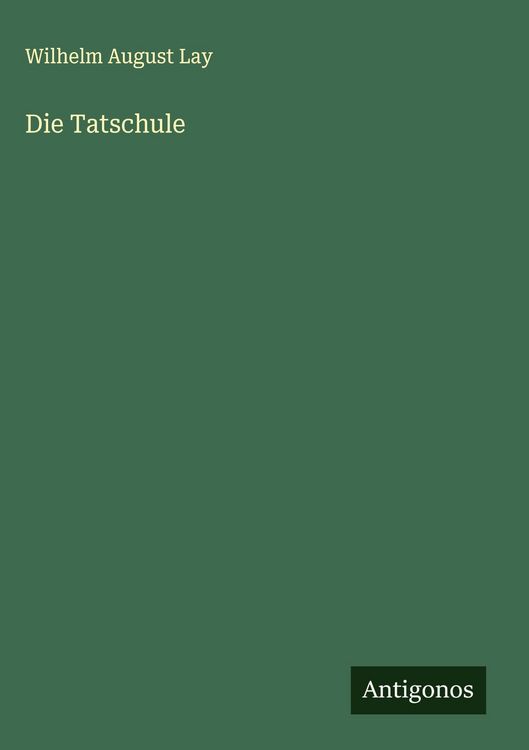 Produktbild: Die Tatschule