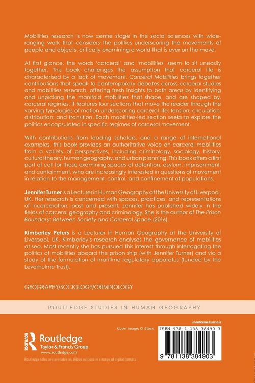 Produktbild: Carceral Mobilities