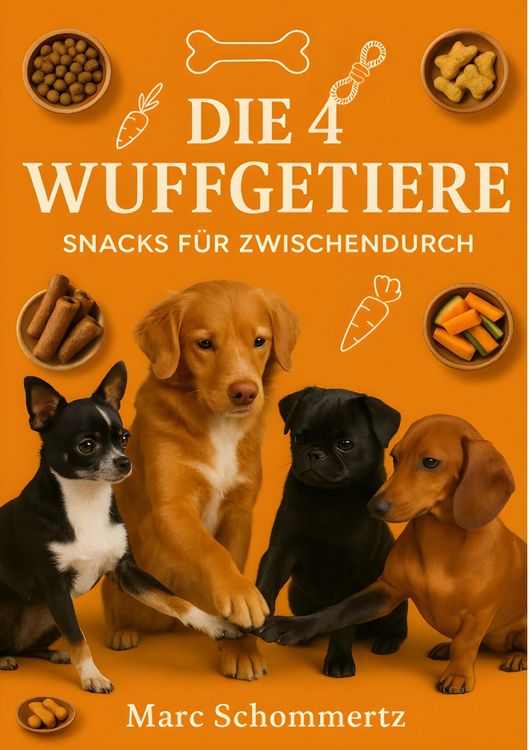 Produktbild: Die 4 Wuffgetiere - Snacks f&uuml;r Zwischendurch