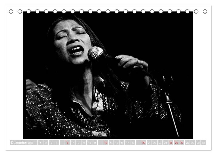 Produktbild: Jazz Ladies in der alten Schmiede (Tischkalender 2026 DIN A5 quer), CALVENDO Monatskalender