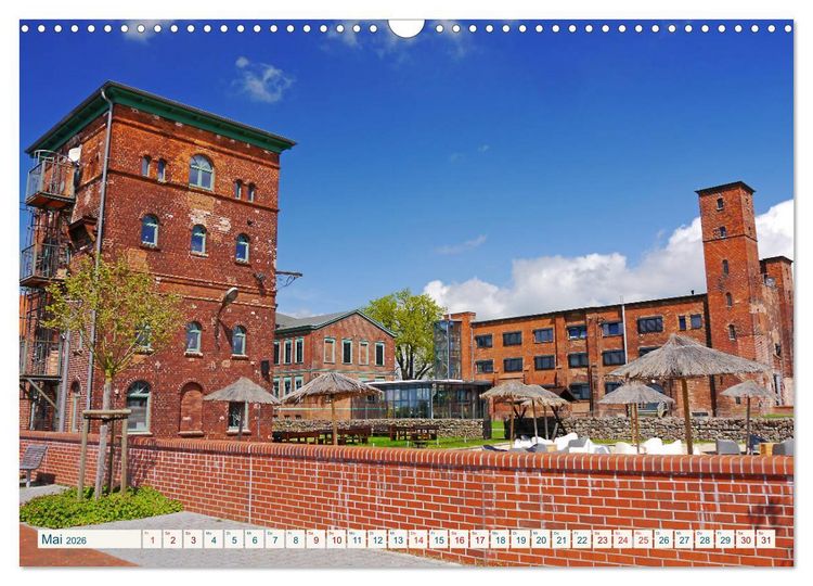Produktbild: Wittenberge an der Elbe (Wandkalender 2026 DIN A3 quer), CALVENDO Monatskalender