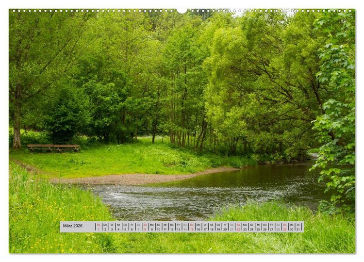 Produktbild: Perlen des Westerwaldes (hochwertiger Premium Wandkalender 2026 DIN A2 quer), Kunstdruck in Hochglanz