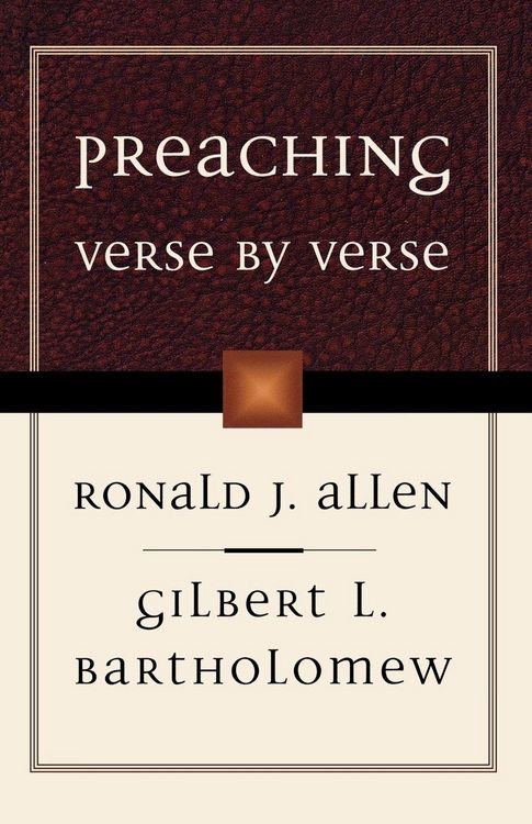 Produktbild: Preaching Verse by Verse