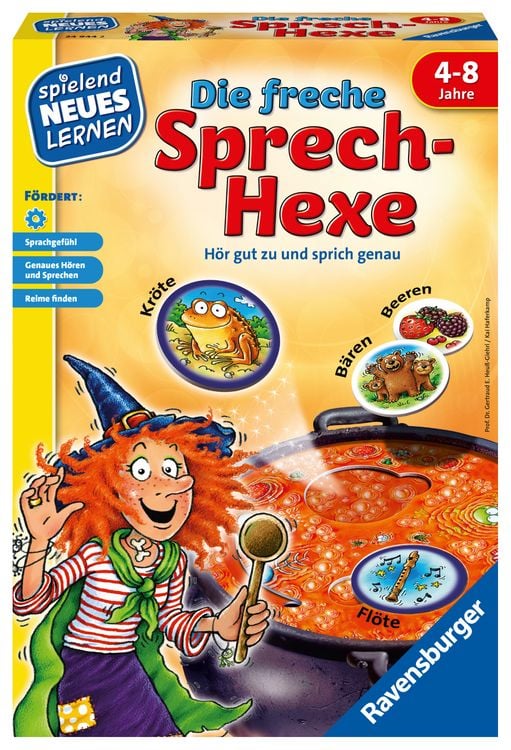 Produktbild: Die freche Sprech-Hexe - Kinderspiel ab 4 Jahre