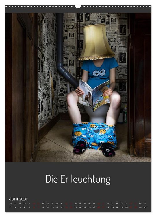 Produktbild: Die Erleuchtung (Wandkalender 2026 DIN A2 hoch), CALVENDO Monatskalender