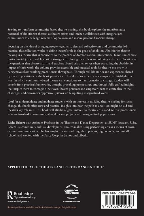 Produktbild: Into Abolitionist Theatre