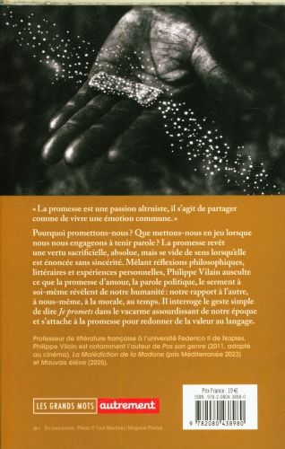 Produktbild: La promesse : &eacute;chapper aux vaines paroles