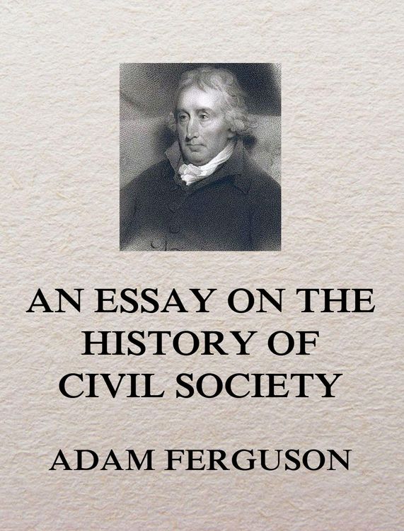 Produktbild: An Essay on the History of Civil Society
