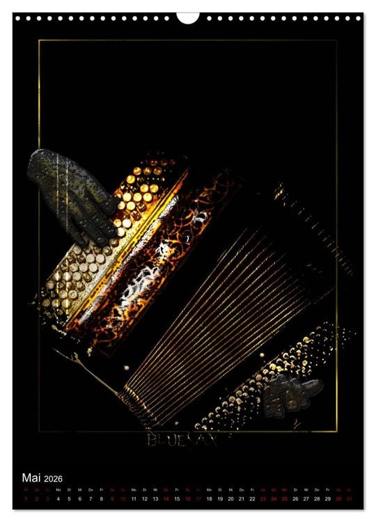 Produktbild: Jazz Ewig (Wandkalender 2026 DIN A3 hoch), CALVENDO Monatskalender