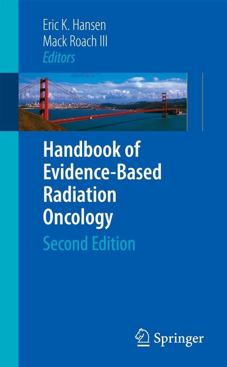 Produktbild: Handbook of Evidence-Based Radiation Oncology