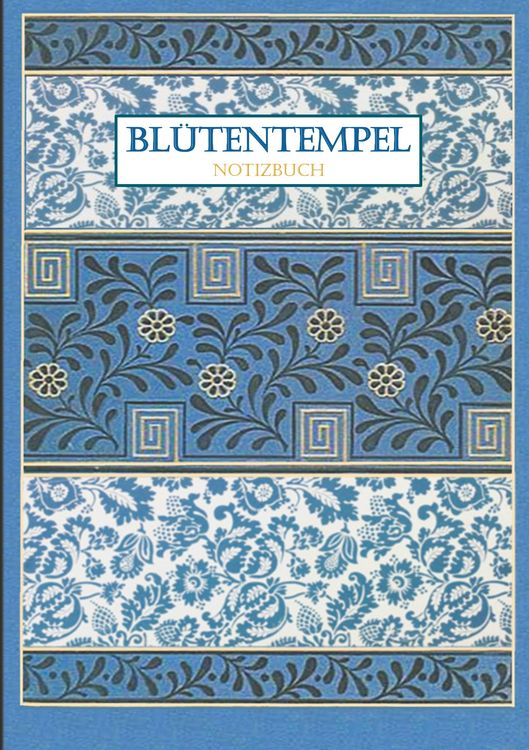 Produktbild: Bl&uuml;tentempel Notizbuch