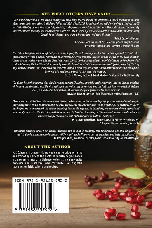 Produktbild: A Christian Understanding of the Jewish Holidays