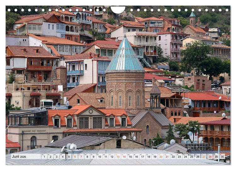 Produktbild: Sehnsucht Georgien (Wandkalender 2026 DIN A4 quer), CALVENDO Monatskalender