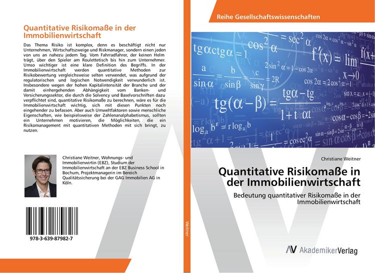 Produktbild: Quantitative Risikoma&szlig;e in der Immobilienwirtschaft