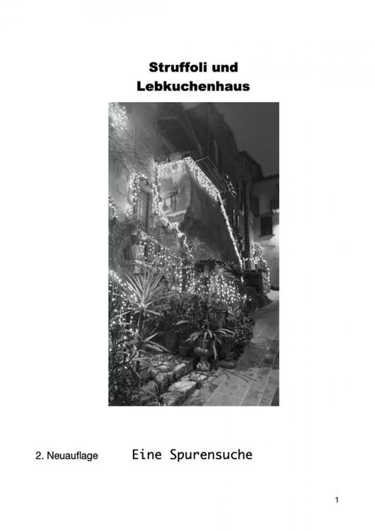 Produktbild: Struffoli und Lebkuchenhaus