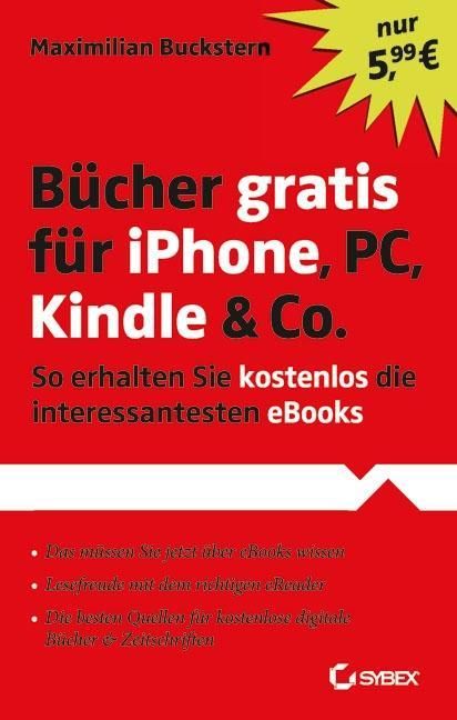 Produktbild: Buckstern, M: B&uuml;cher gratis f&uuml;r iPhone, PC, Kindle & Co.