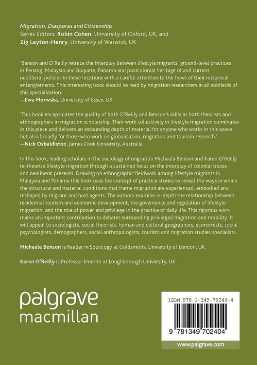 Produktbild: Lifestyle Migration and Colonial Traces in Malaysia and Panama