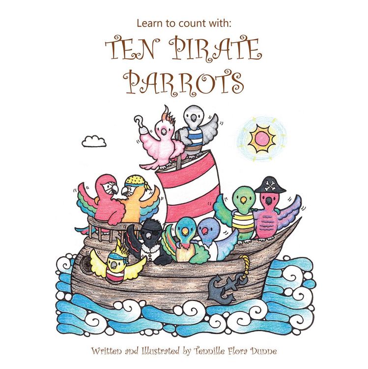 Produktbild: Learn to Count With: Ten Pirate Parrots