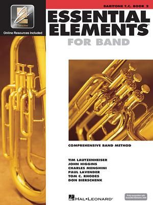Produktbild: Essential Elements for Band - Book 2 with Eei: Baritone T.C. (Bk/Online Media)