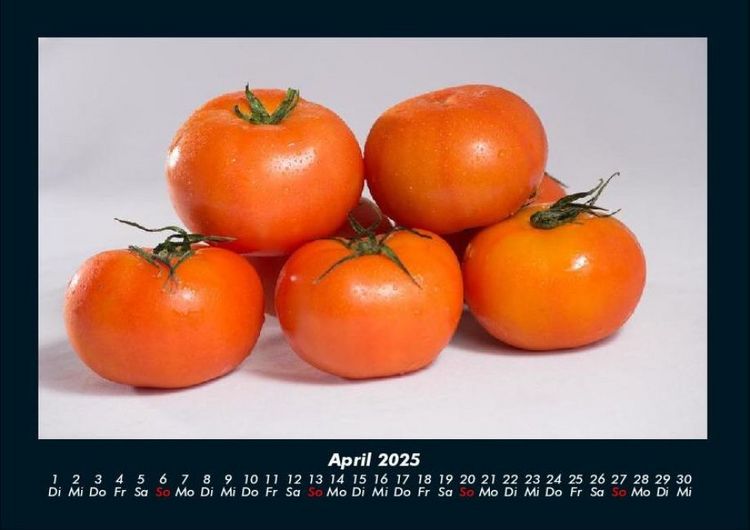 Produktbild: Gem&uuml;sekalender 2025 Fotokalender DIN A4