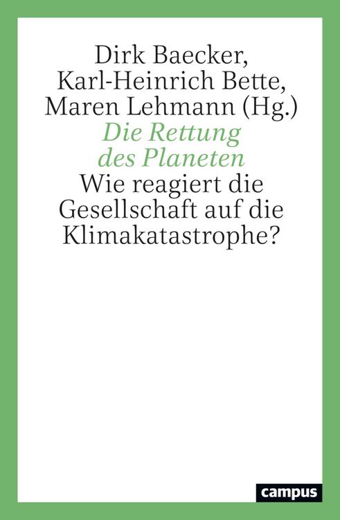 Produktbild: Die Rettung des Planeten