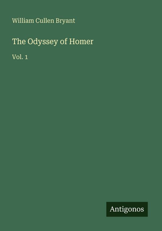 Produktbild: The Odyssey of Homer