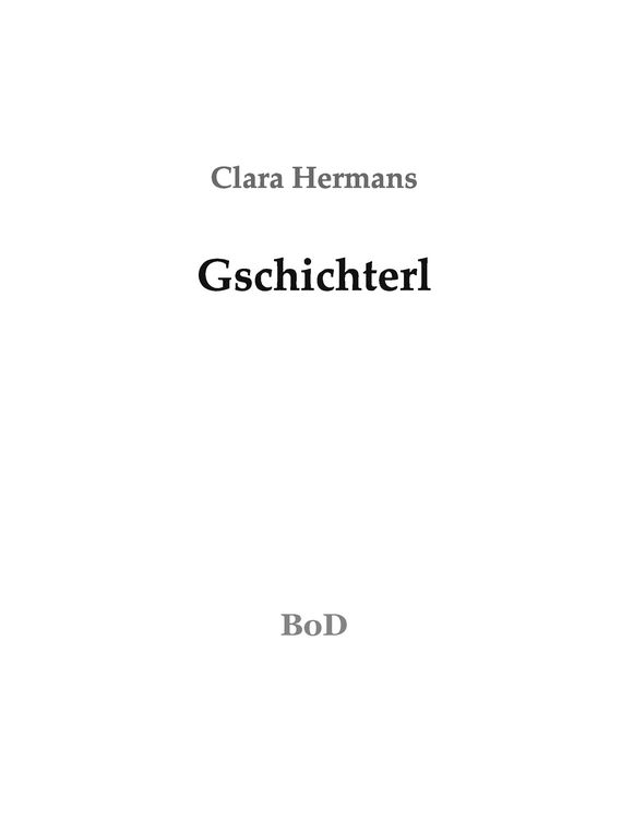 Produktbild: Gschichterl