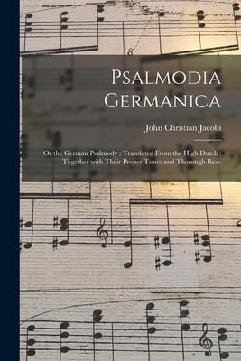 Produktbild: Psalmodia Germanica