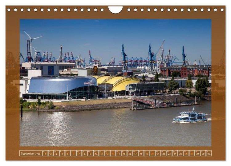 Produktbild: Hamburg, die Weltstadt im Norden von Deutschland (Wandkalender 2026 DIN A4 quer), CALVENDO Monatskalender