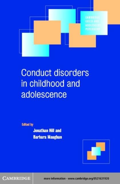 Produktbild: Conduct Disorders in Childhood and Adolescence