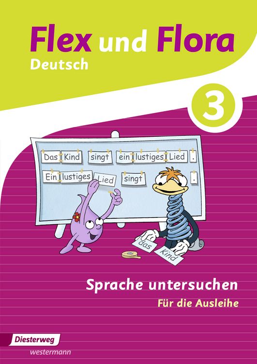 Produktbild: Flex und Flora 3. Heft Sprache untersuchen: F&uuml;r die Ausleihe