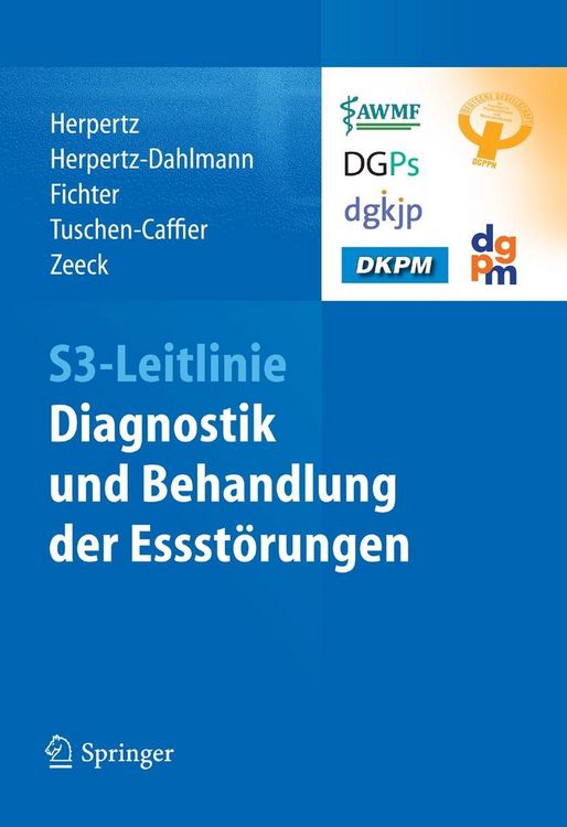 Produktbild: S3-Leitlinie Diagnostik und Behandlung der Essst&ouml;rungen