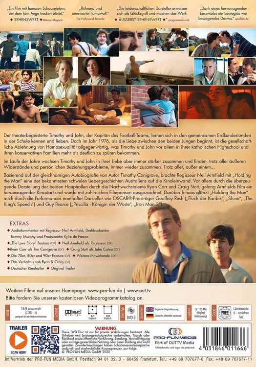 Produktbild: Holding the Man (OmU)