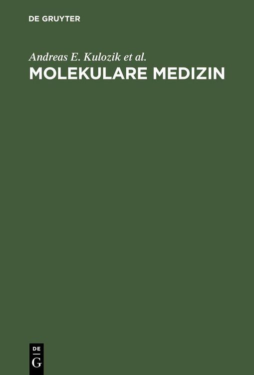 Produktbild: Molekulare Medizin