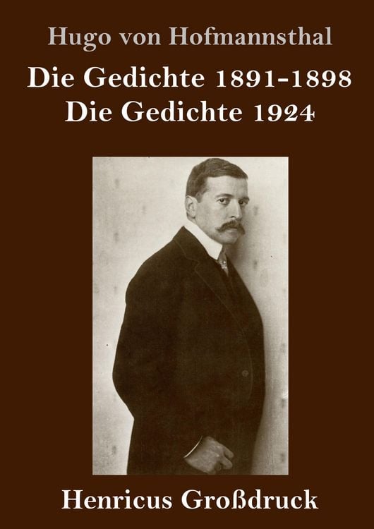 Produktbild: Die Gedichte 1891-1898 / Die Gedichte 1924 (Gro&szlig;druck)