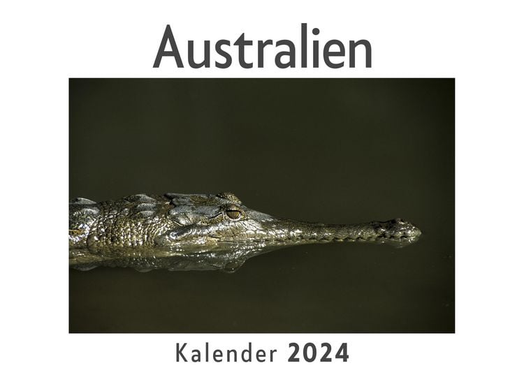Produktbild: Australien (Wandkalender 2024, Kalender DIN A4 quer, Monatskalender im Querformat mit Kalendarium, Das perfekte Geschenk)