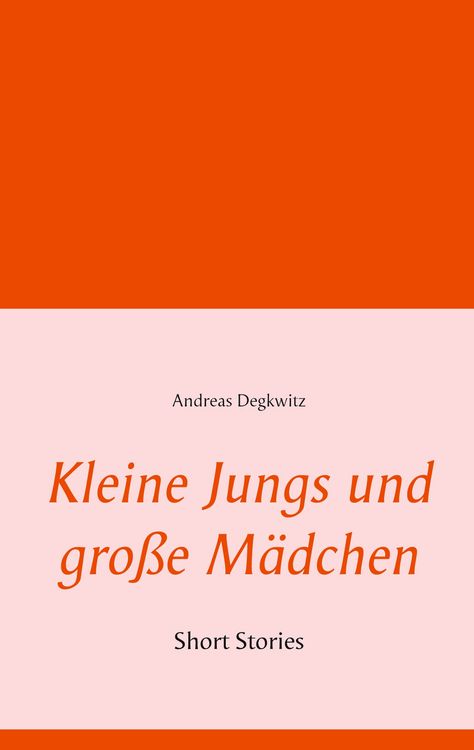 Produktbild: Kleine Jungs und gro&szlig;e M&auml;dchen