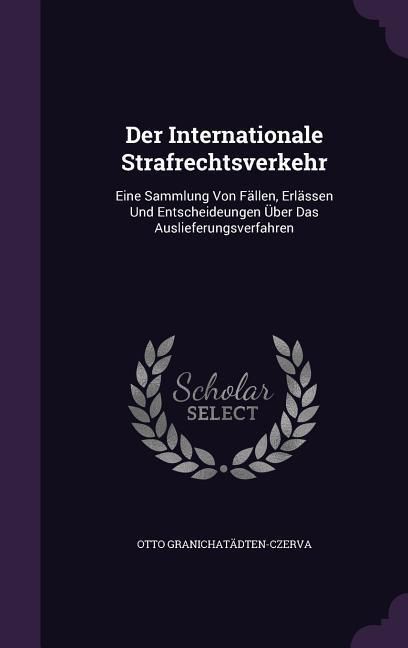 Produktbild: Der Internationale Strafrechtsverkehr