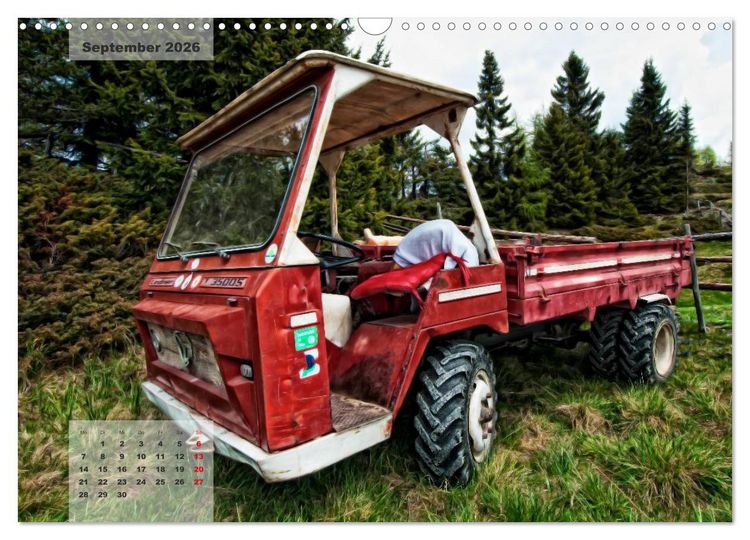 Produktbild: Maschinen - Mal anders gesehen (Wandkalender 2026 DIN A3 quer), CALVENDO Monatskalender
