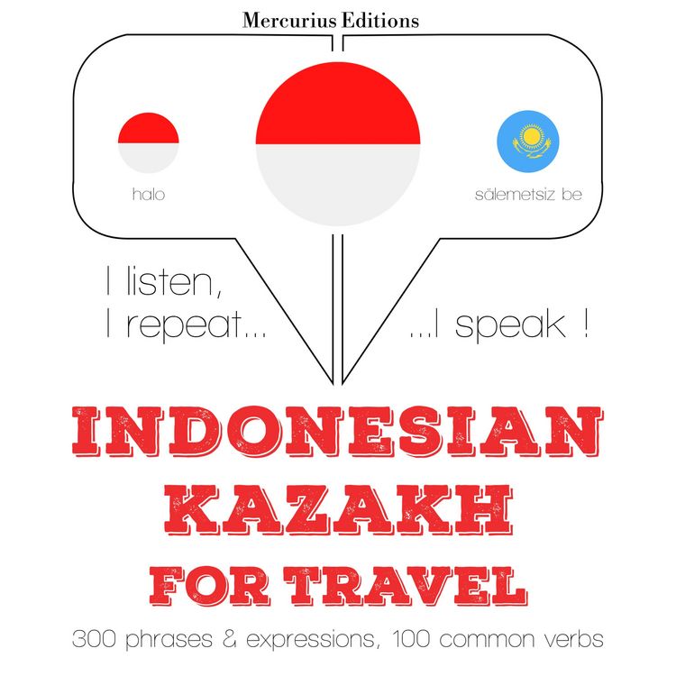 Produktbild: Travel words and phrases in Kazakh