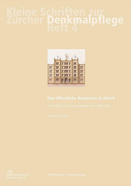 Produktbild: Das &ouml;ffentliche Bauwesen in Z&uuml;rich