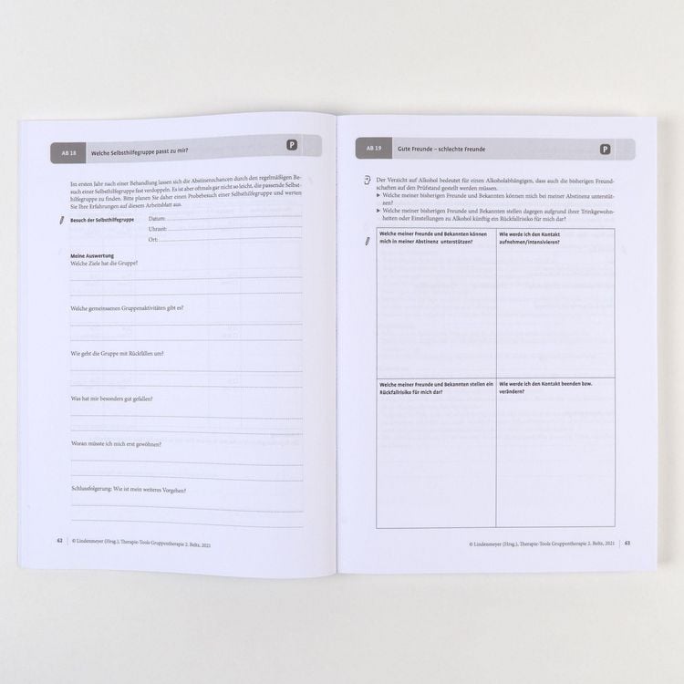 Produktbild: Therapie-Tools Gruppentherapie 2
